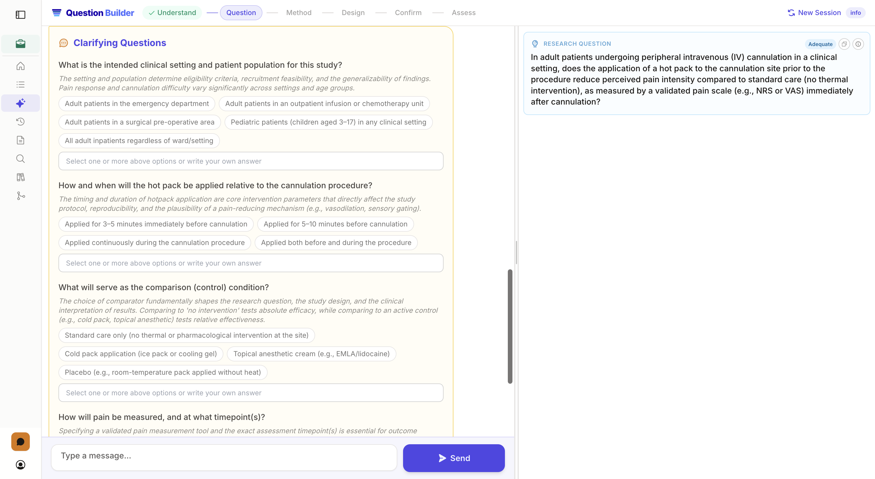 Clarifying Questions — Step 6